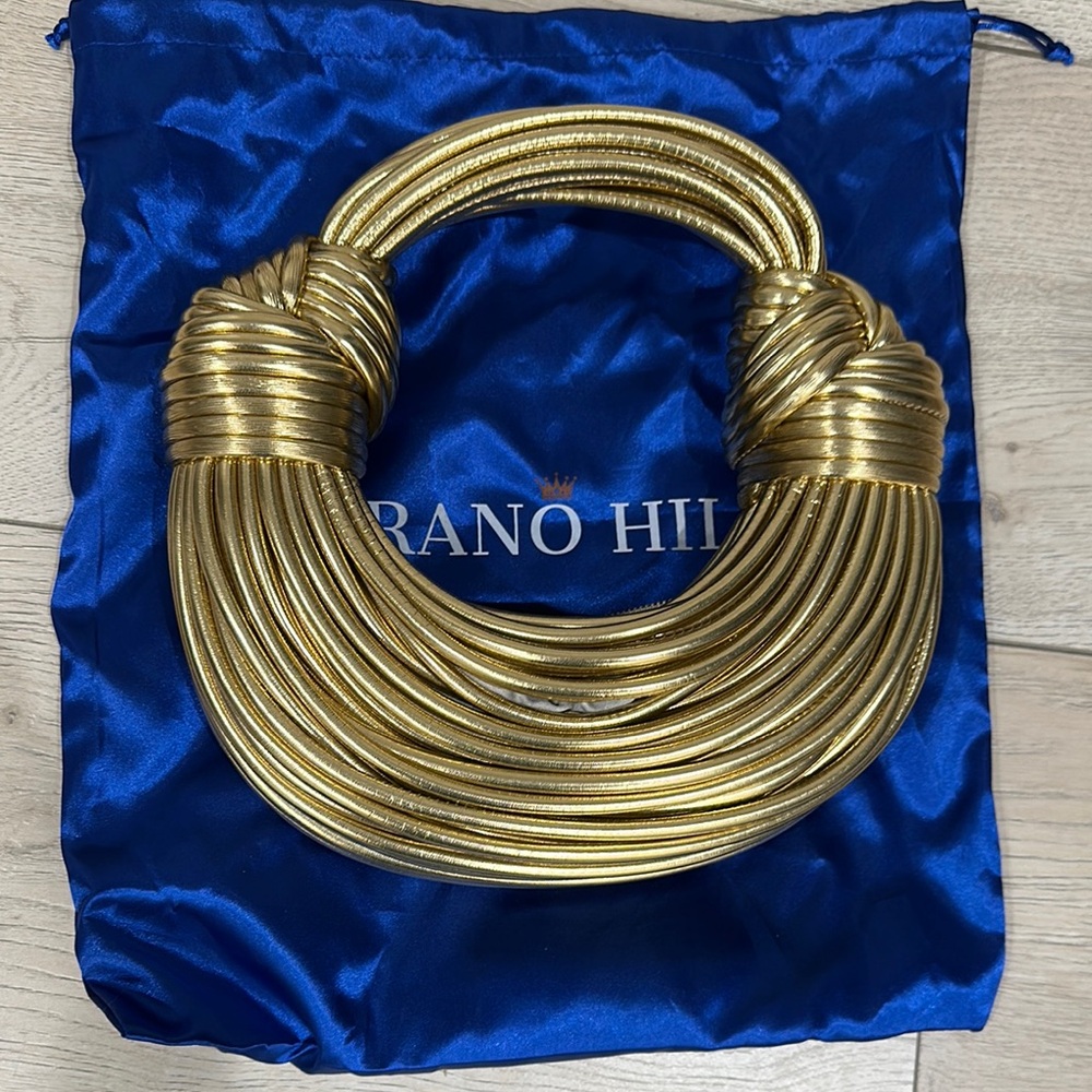 Verano Hill Amanda Gold Mini Bag